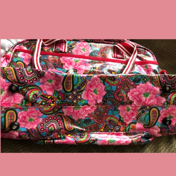 Lou Harvey Pink Marina Diaper Bag! NEW! - Picture 7 of 11